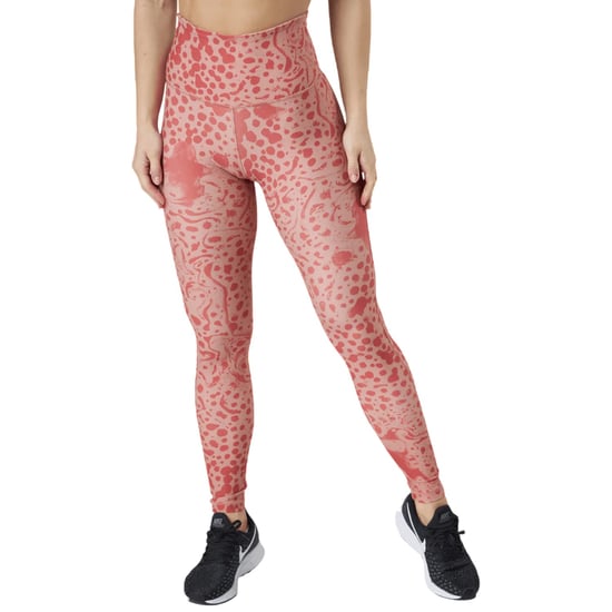 Reebok Studio Lux HR 2.0 Safari-leggings med smal passform för damer (Calypso korall) - Image 4