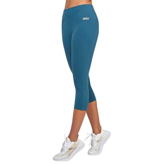 SikSilk Dames/Dames Slanke Legging (Teal) - Image 1