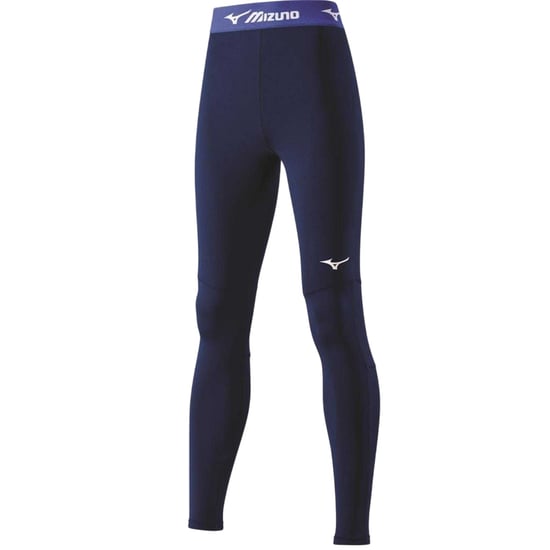 Mizuno Dames/Dames Uitgeruste Legging (Marine) - Image 1