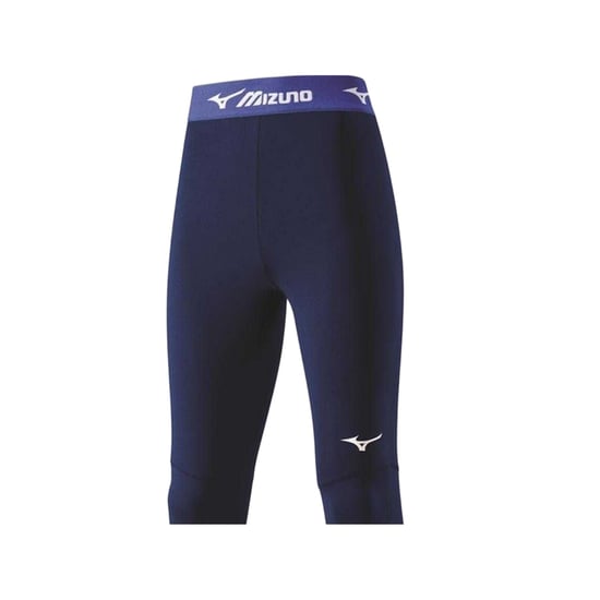 Mizuno Dames/Dames Uitgeruste Legging (Marine) - Image 2