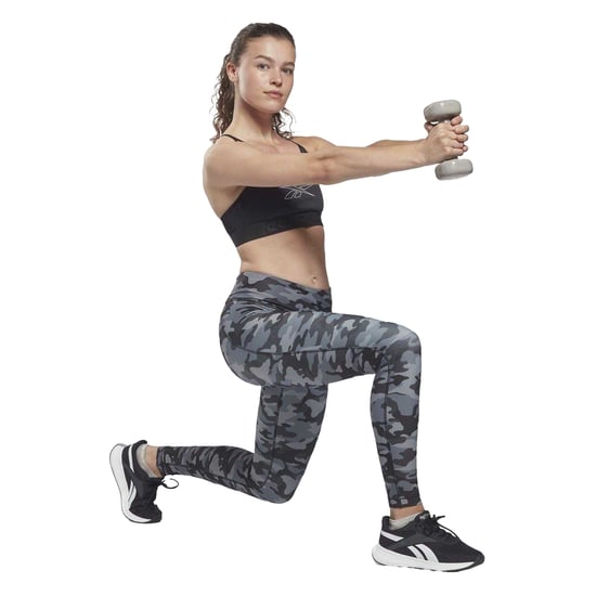 Reebok Camo-leggings för damer (Svart) - Image 4