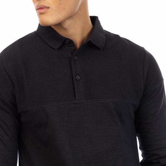 Peter Werth Chessum-poloshirt voor heren (Zwart) - Image 4