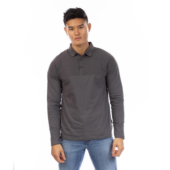 Peter Werth Chessum-poloshirt voor heren (Houtskool) - Image 2