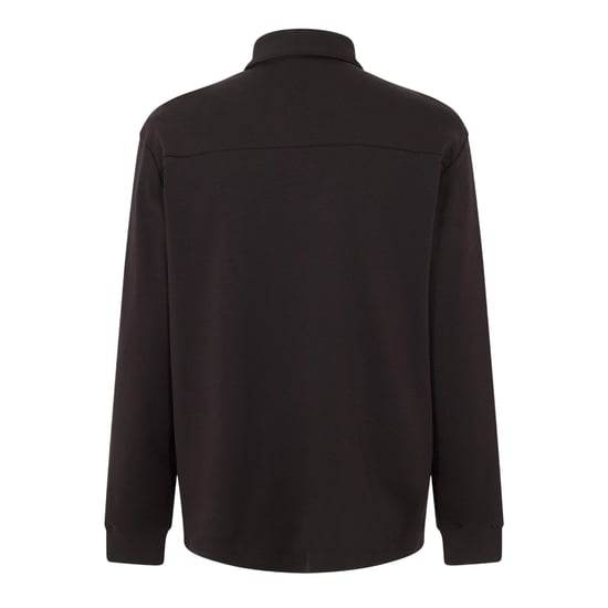 Hugo Herenpoloshirt met kraag en lange mouwen (Zwart) - Image 3