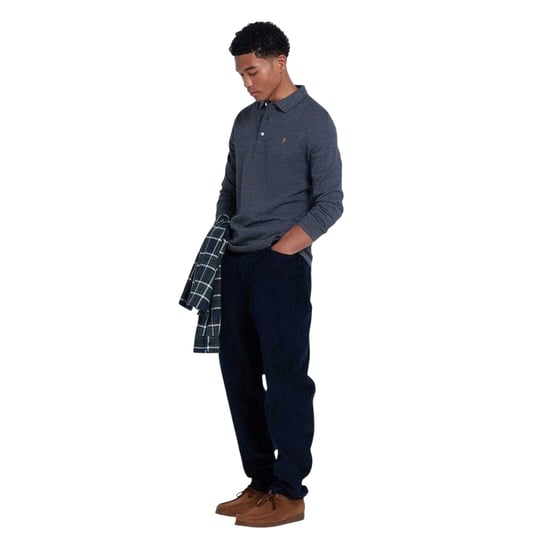 Farah Heren Regular Poloshirt (Grijs) - Image 4