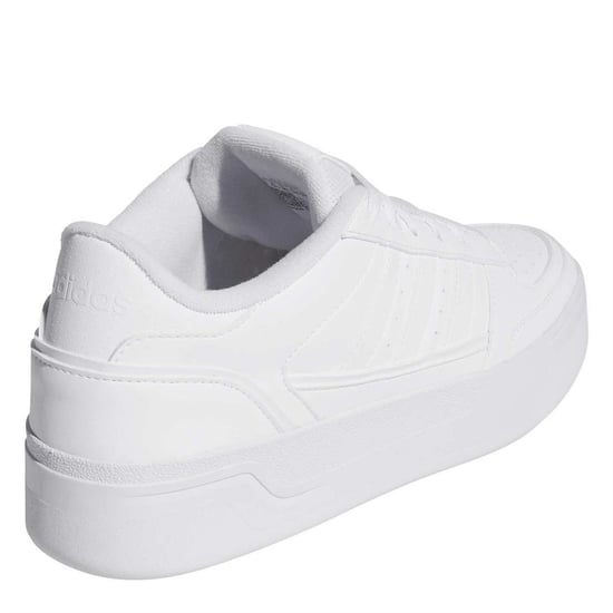 Women's adidas Break Start Bold Low Top Trainers in Ftwr White/Ftwr - Image 4