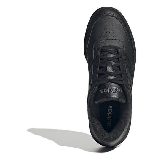 Women's adidas Courtblock Trainers in Triple Black - Image 5