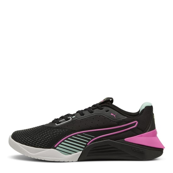 Women's Puma Hybrid Training Shoes in Black-Pinkpi - Image 2