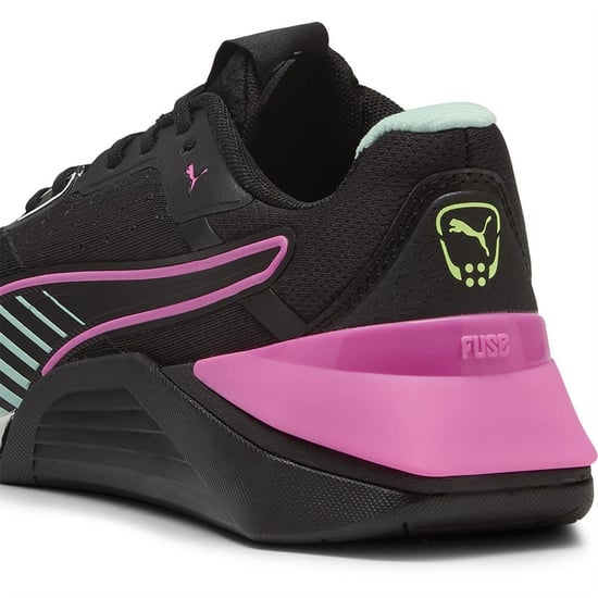 Women's Puma Hybrid Training Shoes in Black-Pinkpi - Image 5