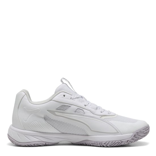 Women's Puma Accelerate Pro W+ 4 Game On Handball Trainers in White-Lilac - Image 4