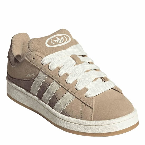 Women's adidas Originals Campus 00s Lace Up Canvas Low Top Sneakers in Magic Beige - Image 3