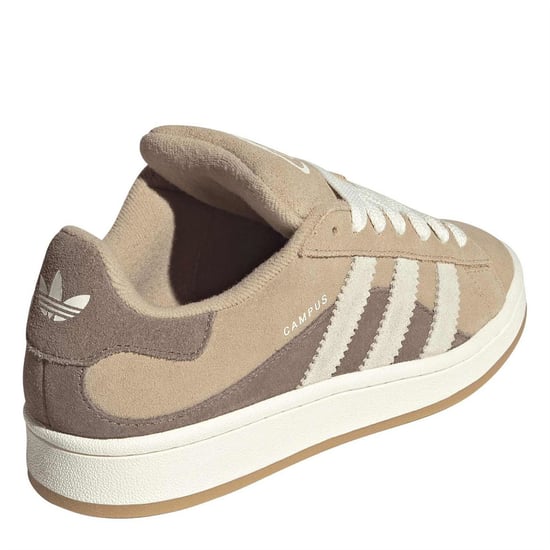 Women's adidas Originals Campus 00s Lace Up Canvas Low Top Sneakers in Magic Beige - Image 4