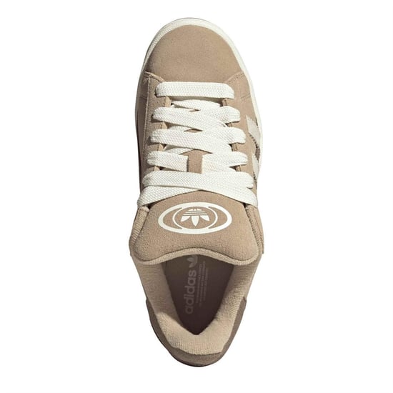 Women's adidas Originals Campus 00s Lace Up Canvas Low Top Sneakers in Magic Beige - Image 5