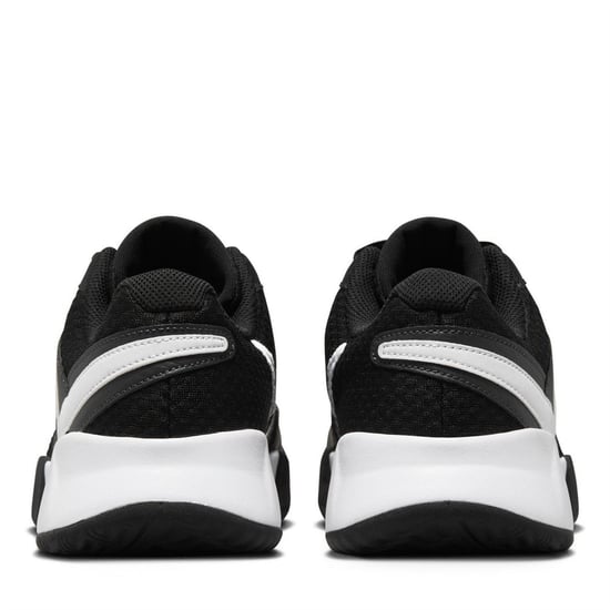 Women's Nike W Court Lite 4 in Black/White-Ant - Image 5