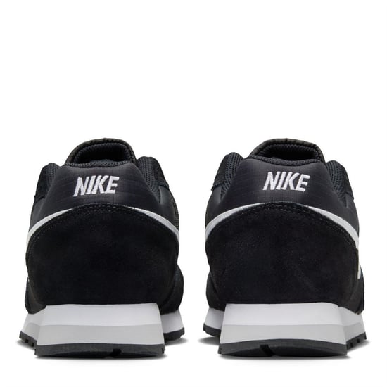 Women's Nike Md Runner 2 in Black/White-Wol - Image 4
