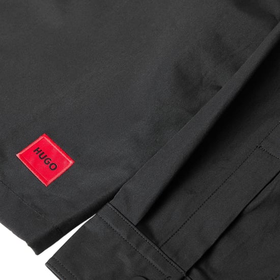 Hugo Mann Evalom Oxford Shirt (Zwart) - Image 3