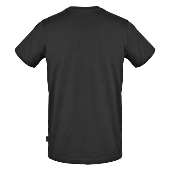 Aquascutum Heren Lettering Katoenen T-Shirt (Zwart) - Image 2