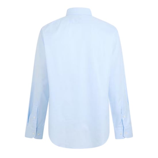 Boss Mens Joe Oxford Spread Collar Long-Sleeved Formal Shirt (Blue) - Image 3