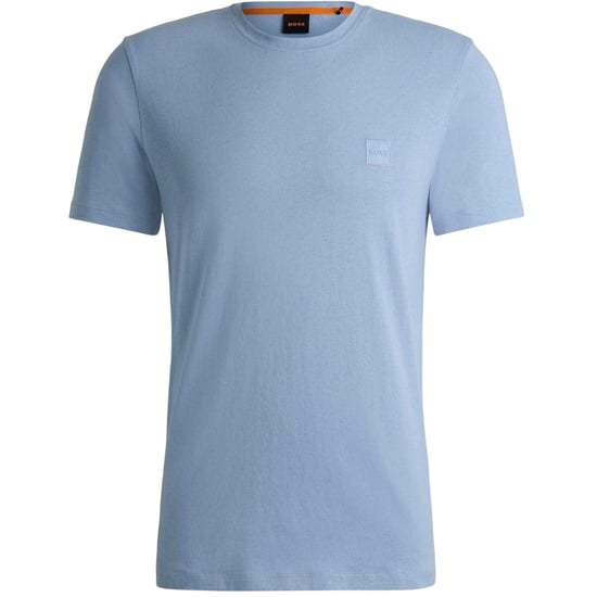 Boss Oranje premium katoenen T-shirt voor heren (Licht Blauw) - Image 2
