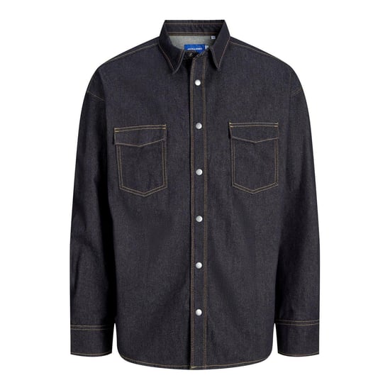 Jack And Jones Heren Normaal Overhemd (Donkere Denim) - Image 2