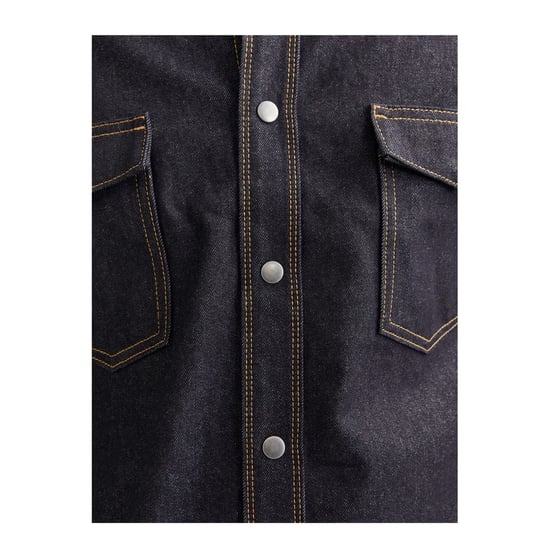 Jack And Jones Heren Normaal Overhemd (Donkere Denim) - Image 4