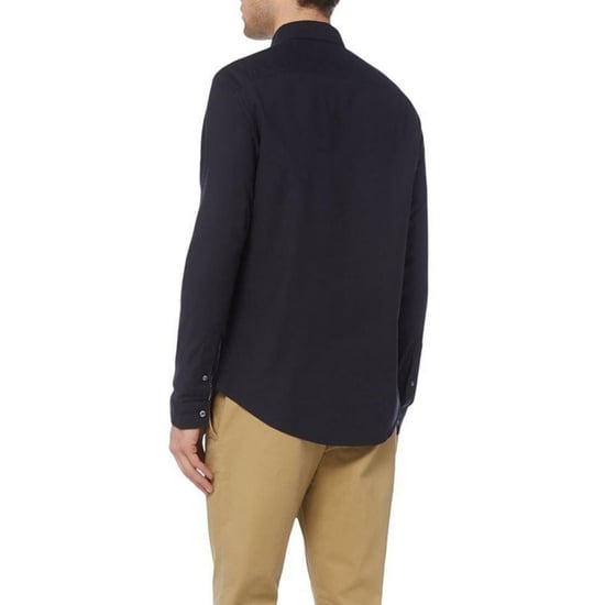 Original Penguin Stickert Pete EcoVero långärmad tröja för män (Mörk safir) - Image 2