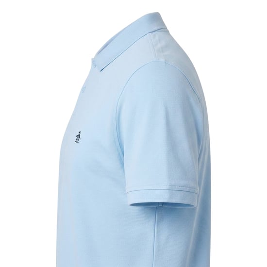 Original Penguin Polotröja med broderad logotyp för herrar (Vatten) - Image 3