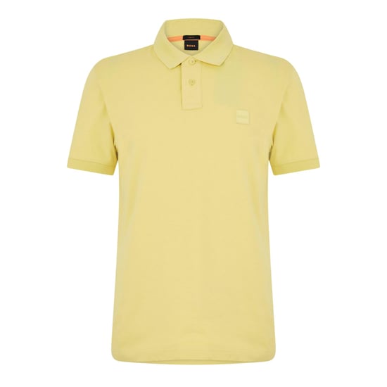 Boss Heren Passenger Box Logo Polo Shirt (Licht) - Image 1