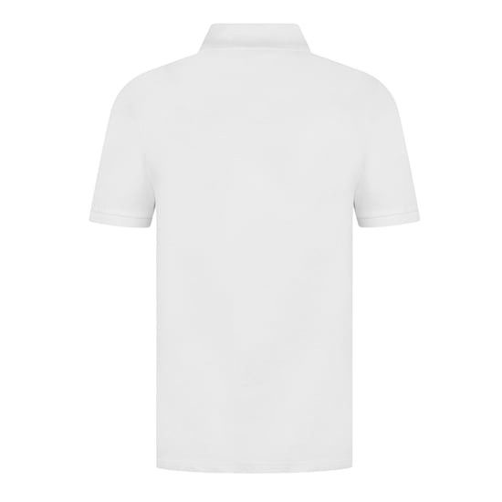 Boss Heren Passenger Box Logo Polo Shirt (Wit) - Image 2