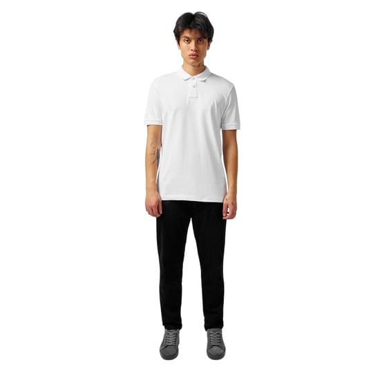 Boss Heren Passenger Box Logo Polo Shirt (Wit) - Image 4