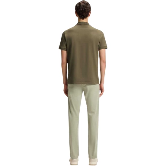 Boss Mannen Passagier Box Logo Poloshirt (Groen) - Image 2