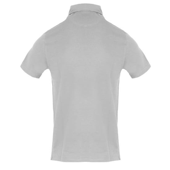 Aquascutum Heren Poloshirt met Kraag en Korte Mouwen (Grijs) - Image 2
