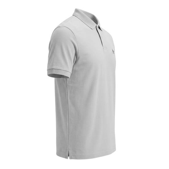 Original Penguin Polotröja med broderad logotyp för herrar (Vit) - Image 3