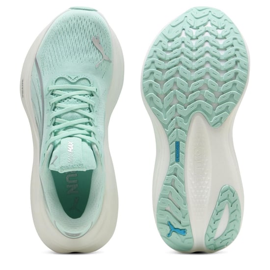 Women's Puma Magmax Nitro Wns Road Running Shoes in Mint Melt - Image 3