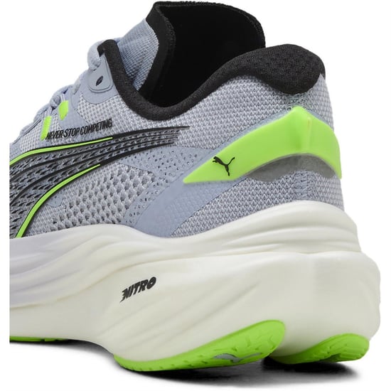 Women's Puma Deviate Nitro 3 Hyrox Wns Road Running Shoes in Cool Green - Image 5