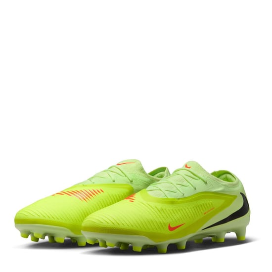 Men's Nike Phantom 6 Pro Adults Astro Turf Football Boots in Hyper Crimson - Image 4