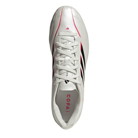 Men's adidas Copa Pure Iv Club Firm Ground Football Boots in Silver/Black - Image 5