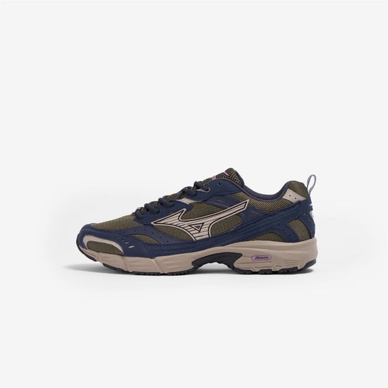 Men's Mizuno MXR Trainers in Leaf/Khaki/Salu - Image 1