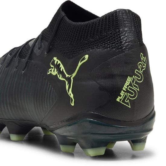 Men's Puma 8 Pro Firm Ground Football Boots in Puma Black - Image 5