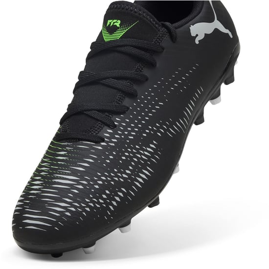 Men's Puma Future 8 Play Mg Firm Ground Football Boots in Puma Black-Co - Image 6
