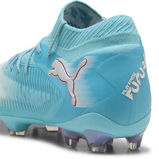 Men's Puma 8 Ultimate Adults Firm Ground Football Boots in Blue/White - Image 5