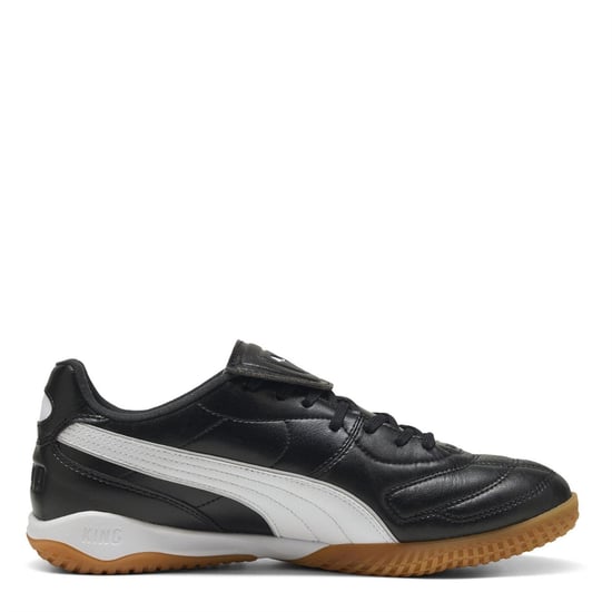 Men's Puma King Liga It Indoor Football Boots in Puma Black-Pu - Image 4