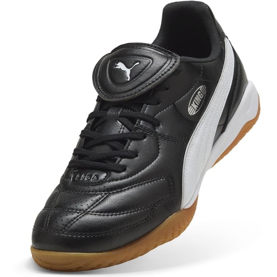 Men's Puma King Liga It Indoor Football Boots in Puma Black-Pu - Image 6