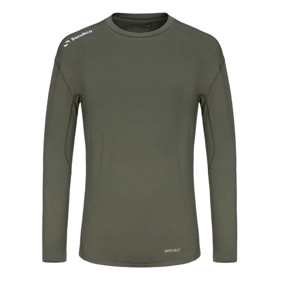 Sondico Heren Core Base Layer Top met lange mouwen (Olijf) - Image 1