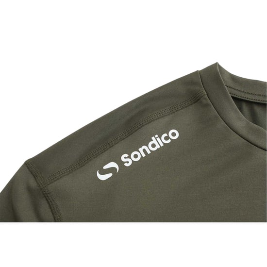 Sondico Heren Core Base Layer Top met lange mouwen (Olijf) - Image 3