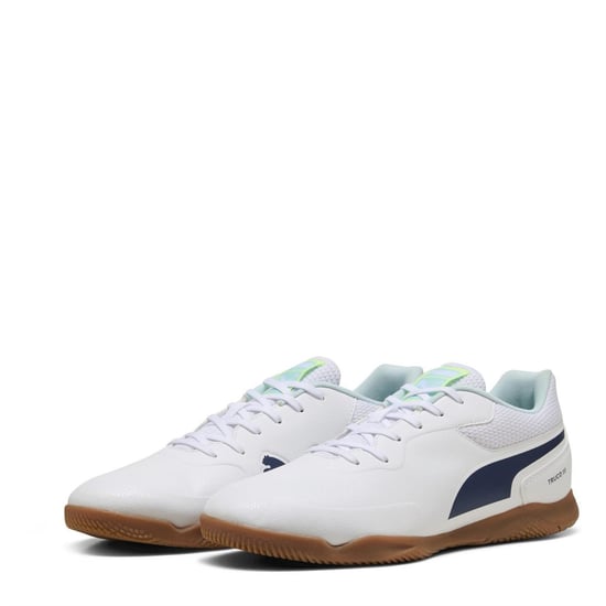 Men's Puma Truco III Indoor Football Boots in Puma White-Aq - Image 1