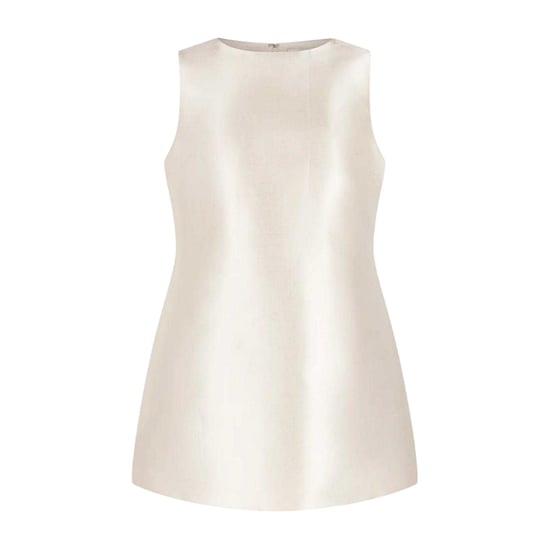 Odd Muse Dames De Ultieme Satijnen Mouwloze Shiftjurk (Roze Blush) - Image 1
