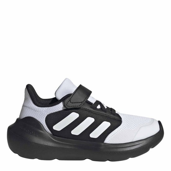 Boys adidas Tensaur Run 3 in Core Black/Ftwr - Image 1