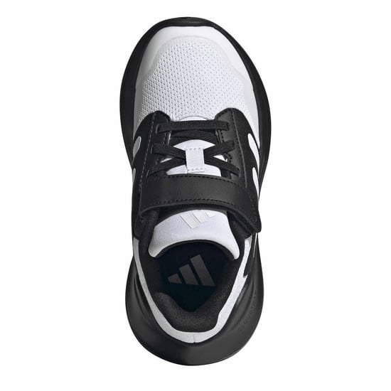 Boys adidas Tensaur Run 3 in Core Black/Ftwr - Image 5