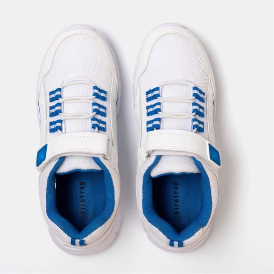Boys Firetrap Trainers Child in White/Blue - Image 5